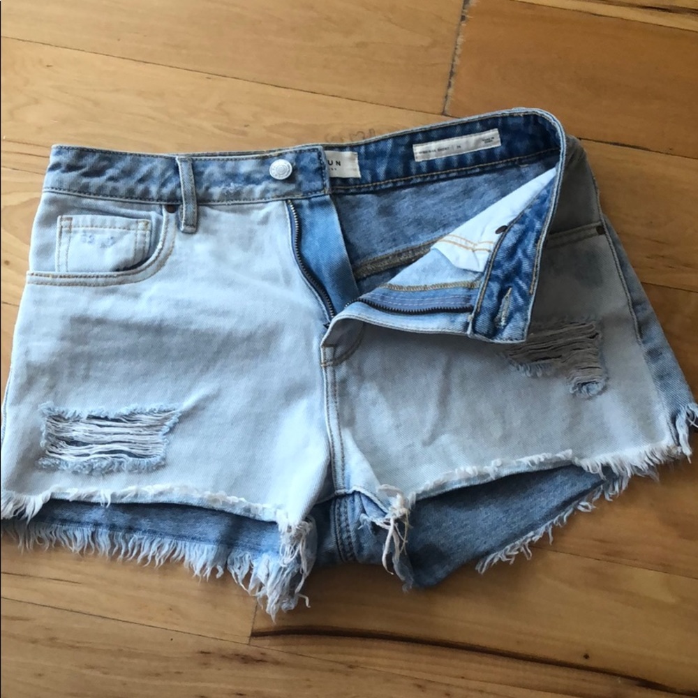 jean shorts